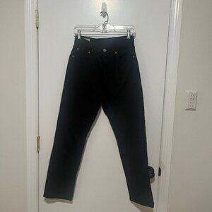 Levi 501 Black Jean